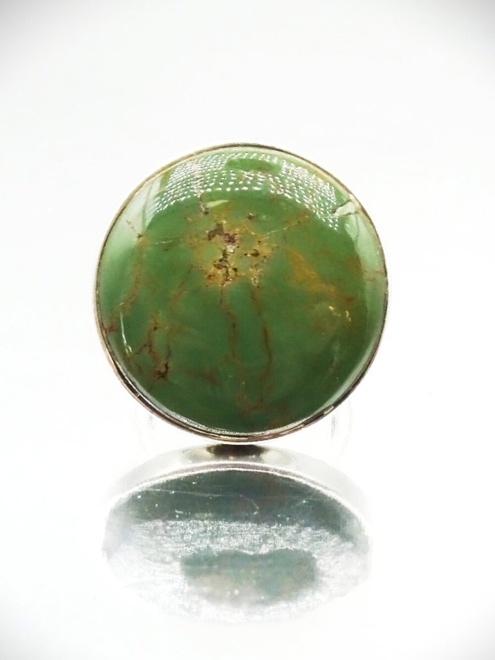 BARSE NWOT Sterling Silver and Green Turquoise Ring Size 8